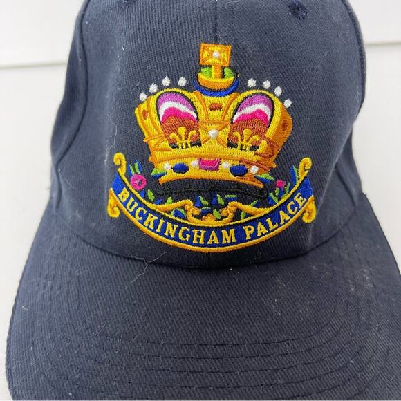 Buckingham Palace Embroidered Navy Baseball Cap Unisex One Size - Picture 7 of 10